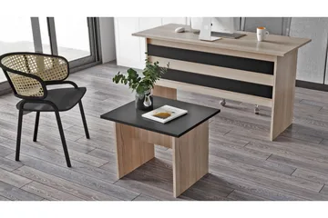 Barrock Sofabord 60 cm - Natur/Svart - Møbler - Bord - Sofabord & salongbord