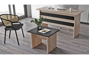 Barrock Sofabord 60 cm - Natur/Svart - Møbler - Bord - Sofabord & salongbord