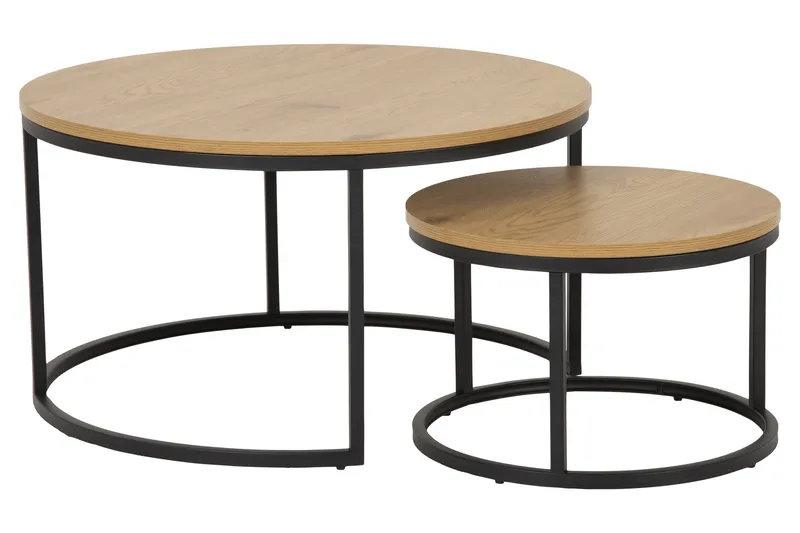 Belgrat Settbord - Natur - Møbler - Bord - Sofabord & salongbord