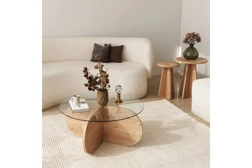 Bengul Sofabord 75 cm - Eik - Møbler - Bord - Sofabord & salongbord