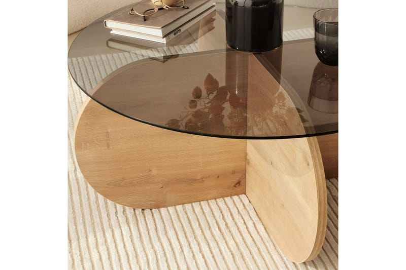 Bengul Sofabord 75 cm - Grå - Møbler - Bord - Sofabord & salongbord