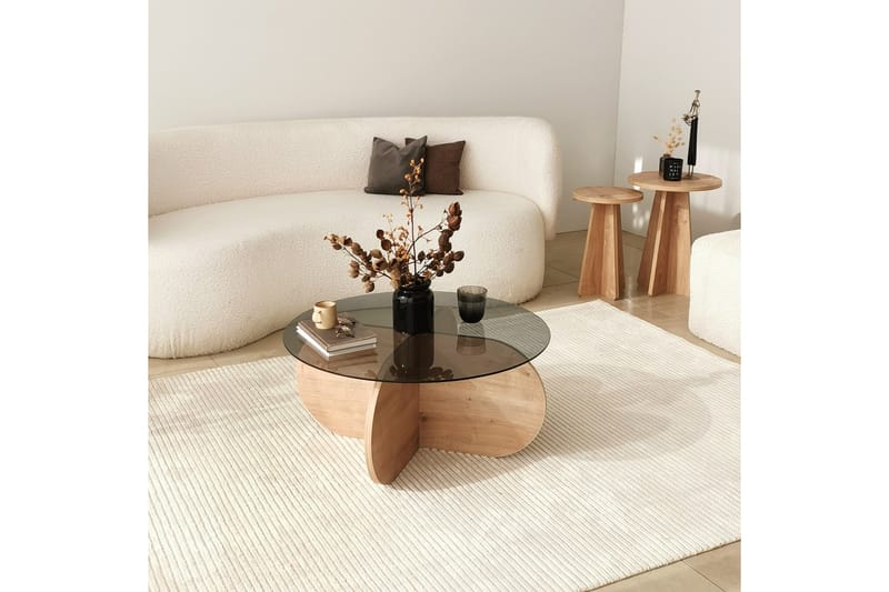 Bengul Sofabord 75 cm - Grå - Møbler - Bord - Sofabord & salongbord