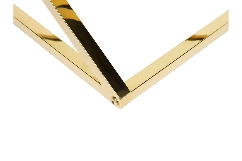 Beverly Kvadratisk Sofabord 60 cm i Glass - Transparent - Møbler - Bord - Sofabord & salongbord