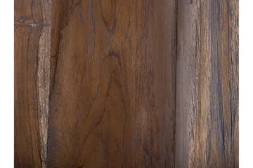 Bondiss 45 cm Rundt Sofabord med Hårnålsben i Teak - Brun - Møbler - Bord - Sofabord & salongbord