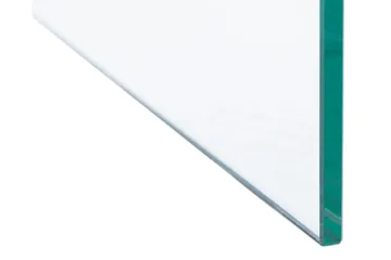 Bonisiolo Rektangulært Sofabord 110x55 cm i Bøyd Glass - Gjennomsiktig - Møbler - Bord - Sofabord & salongbord