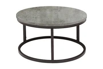 Brite Sofabord 60x32 cm Grå - Møbler - Bord - Sofabord & salongbord