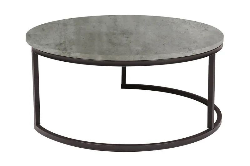 Britu Sofabord 80x35 cm Grå