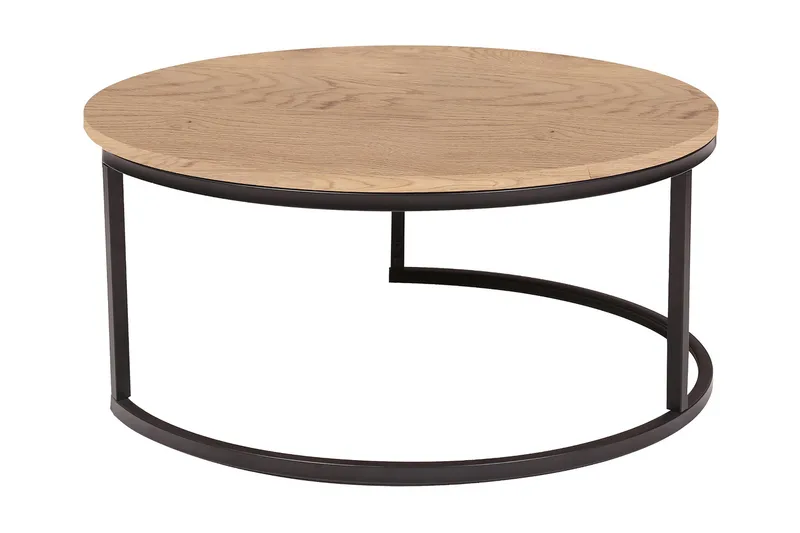 Britu Sofabord 80x35 cm Lyst tre