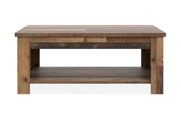 Cadle Sofabord 110 cm med Oppbevaringshylle - Brun - Møbler - Bord - Sofabord & salongbord - Sofabord med oppbevaring