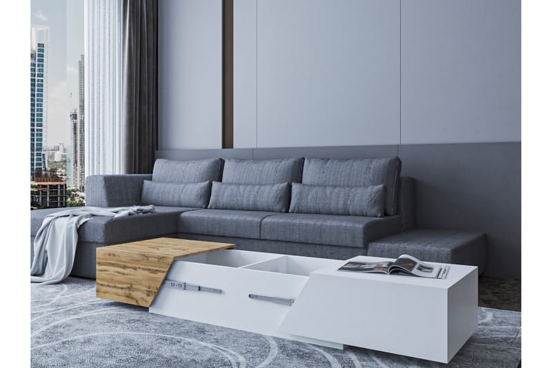 Sofabord Carbost 60 cm - Antrasitt - Sofabord & salongbord