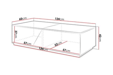 Carbost Soffbord 60 cm Anthracite - Møbler - Bord - Sofabord & salongbord