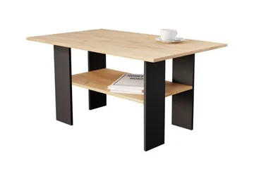 Carnew Soffbord 60 cm Black - Møbler - Bord - Sofabord & salongbord