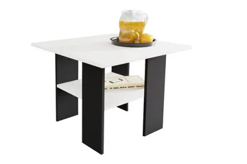 Carnew Soffbord 60 cm White - Møbler - Bord - Sofabord & salongbord