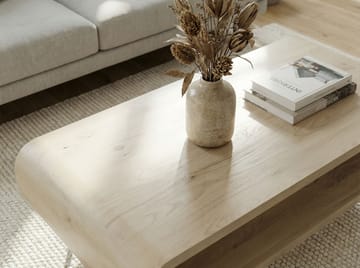 Cevik sofabord 90 cm i massivt mangotre - hvitvasket - Møbler - Bord - Sofabord & salongbord - Sofabord med oppbevaring