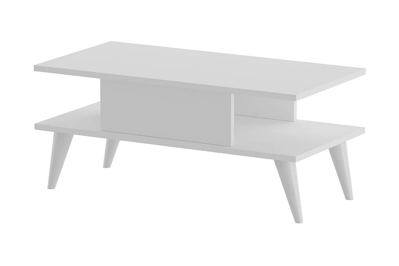 Chaing Sofabord 90x40x90 cm - Hvit - Møbler - Bord - Sofabord & salongbord