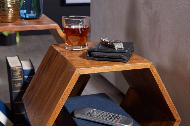 Chicosky Settbord 46 cm 2 Bord - Massivt Tre/Brun - Møbler - Bord - Sofabord & salongbord