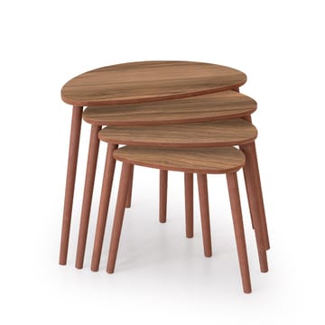 Childress settbord 68 cm - Valnøtt - Møbler - Bord - Sofabord & salongbord - Kistebord