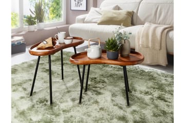 Cindal Sofabord 71 cm - Brun - Møbler - Bord - Sofabord & salongbord