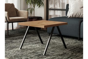 Clogsville Kvadratisk Salongbord 60 cm i Malt Tre - Eikebrun - Møbler - Bord - Sofabord & salongbord