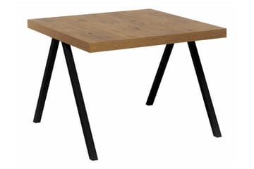 Clogsville Kvadratisk Salongbord 60 cm i Malt Tre - Eikebrun - Møbler - Bord - Sofabord & salongbord