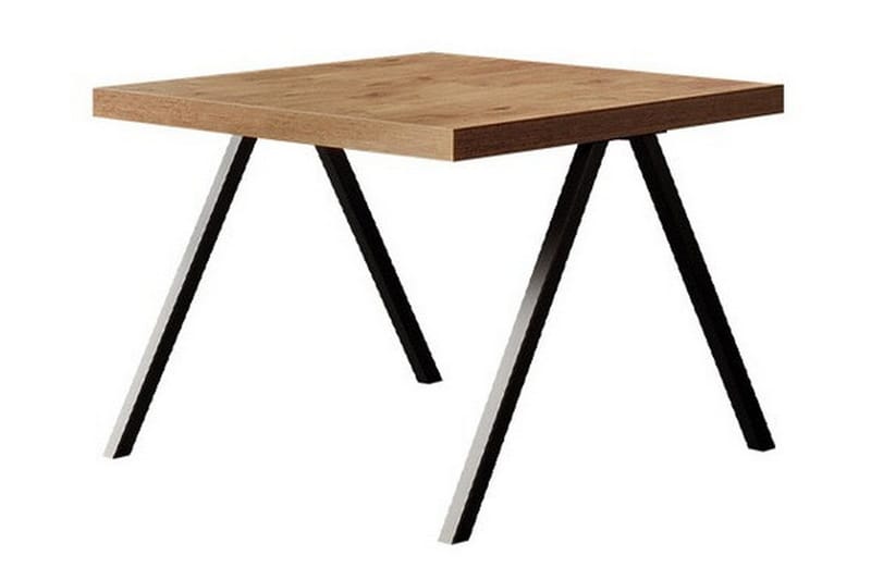 Clogsville Kvadratisk Salongbord 60 cm i Malt Tre - Eikebrun - Møbler - Bord - Sofabord & salongbord