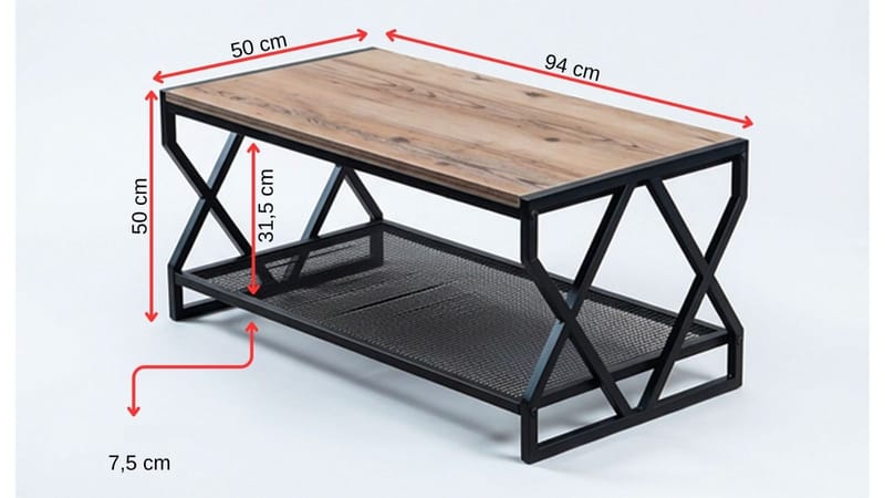 Coffee Table Hanah Home - Møbler - Bord - Sofabord & salongbord