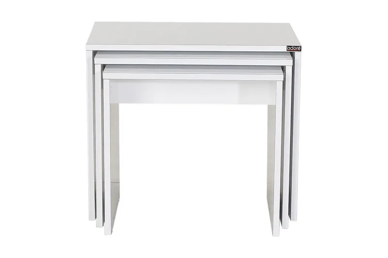 Coffee Table Hvit høyglans - Hvit - Møbler - Bord - Sofabord & salongbord