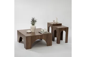 Collesium Sofabord 80 cm - Valnøtt - Møbler - Bord - Sofabord & salongbord