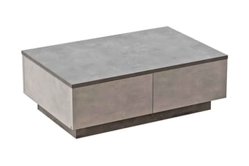 Cranner Sofabord 90 cm - Sølv/Antrasitt - Møbler - Bord - Sofabord & salongbord