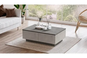 Cranner Sofabord 90 cm - Sølv/Antrasitt - Møbler - Bord - Sofabord & salongbord