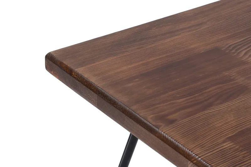 Crodux Sofabord 50 cm - Valnøttsbrun/Svart - Møbler - Bord - Sofabord & salongbord