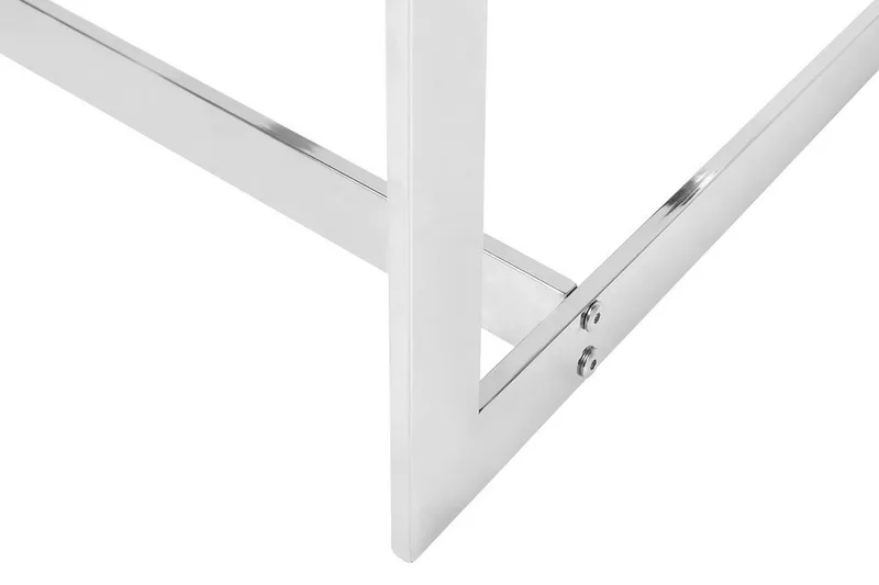 Crystal Sofabord 80 cm - Sølv - Møbler - Bord - Sofabord & salongbord