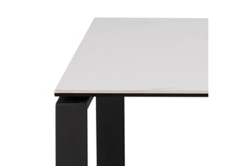 Cynthia Rektangulært Nesting Salongbord 115 cm i Keramikk med Metallben - Hvit - Møbler - Bord - Sofabord & salongbord