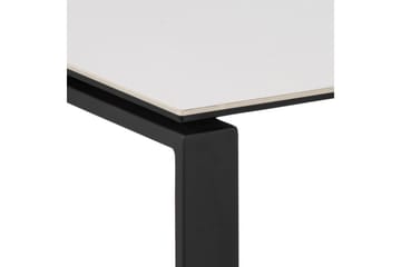 Cynthia Rektangulært Nesting Salongbord 115 cm i Keramikk med Metallben - Hvit - Møbler - Bord - Sofabord & salongbord