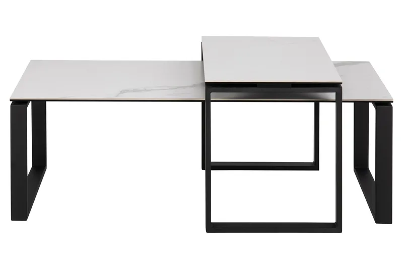 Cynthia Sofabord 115x69 cm - Hvid - Møbler - Bord - Sofabord & salongbord