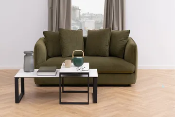 Cynthia Sofabord 115x69 cm - Hvid - Møbler - Bord - Sofabord & salongbord