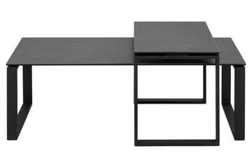 Cynthia Sofabord 115x69 cm - Sort - Møbler - Bord - Sofabord & salongbord