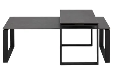 Cynthia Sofabord 115x69 cm - Sort - Møbler - Bord - Sofabord & salongbord