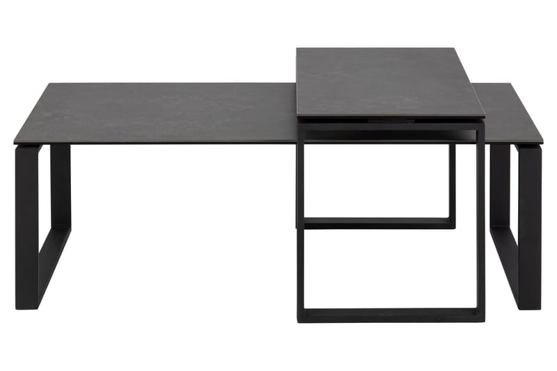 Cynthia Sofabord 115x69 cm - Sort - Møbler - Bord - Sofabord & salongbord