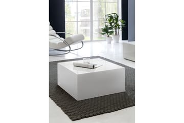 Darey Sofabord 60 cm - Hvit Høyglans - Møbler - Bord - Sofabord & salongbord