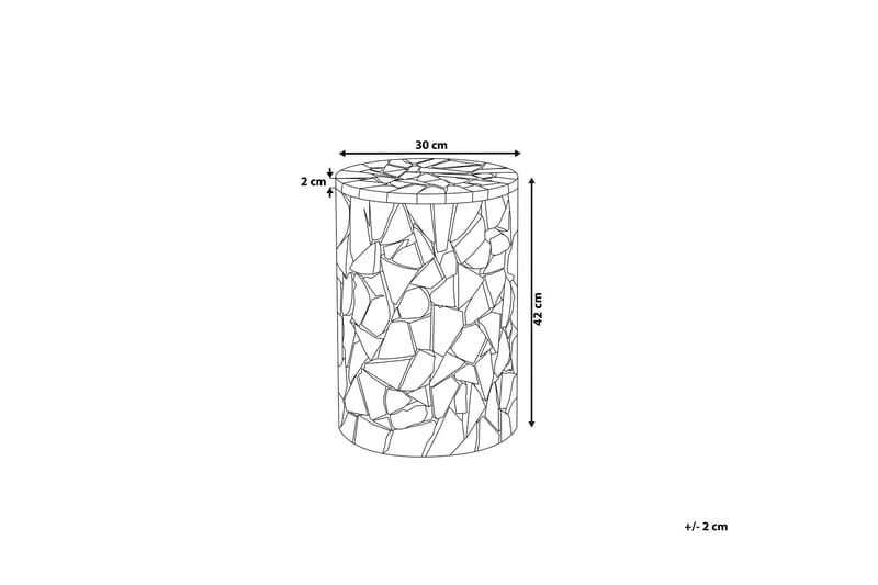 Dawson Sofabord 30 cm - Brun - Møbler - Bord - Sofabord & salongbord