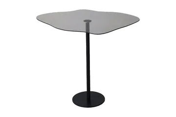 Deluxus Sofabord 60x45x60 cm Oval - Svart - Møbler - Bord - Sofabord & salongbord