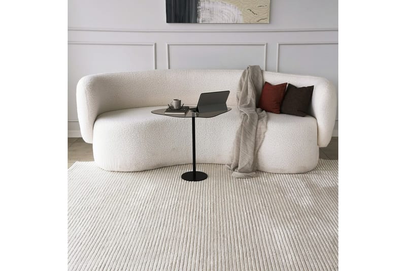 Deluxus Sofabord 60x45x60 cm Oval - Svart - Møbler - Bord - Sofabord & salongbord