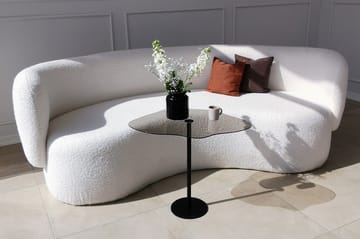 Deluxus Sofabord 60x45x60 cm Oval - Svart - Møbler - Bord - Sofabord & salongbord