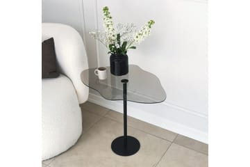 Deluxus Sofabord 60x45x60 cm Oval - Svart - Møbler - Bord - Sofabord & salongbord