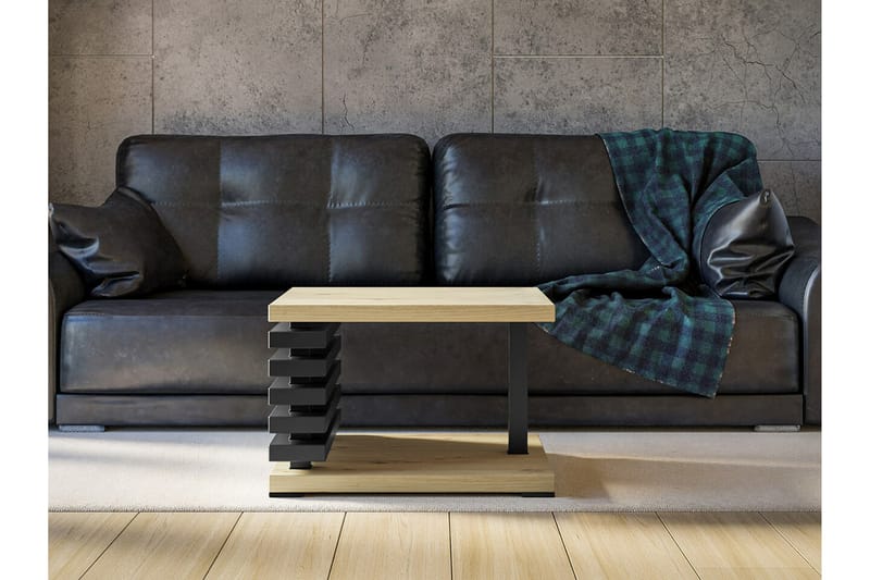 Sofabord Denogal 60 cm - Svart - Sofabord & salongbord