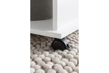 Dewand Sofabord 95 cm - Hvit - Møbler - Bord - Sofabord & salongbord