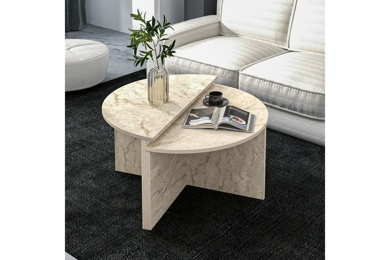 Sofabord Dolcer Travertin - Travertin - Møbler - Bord - Sofabord & salongbord