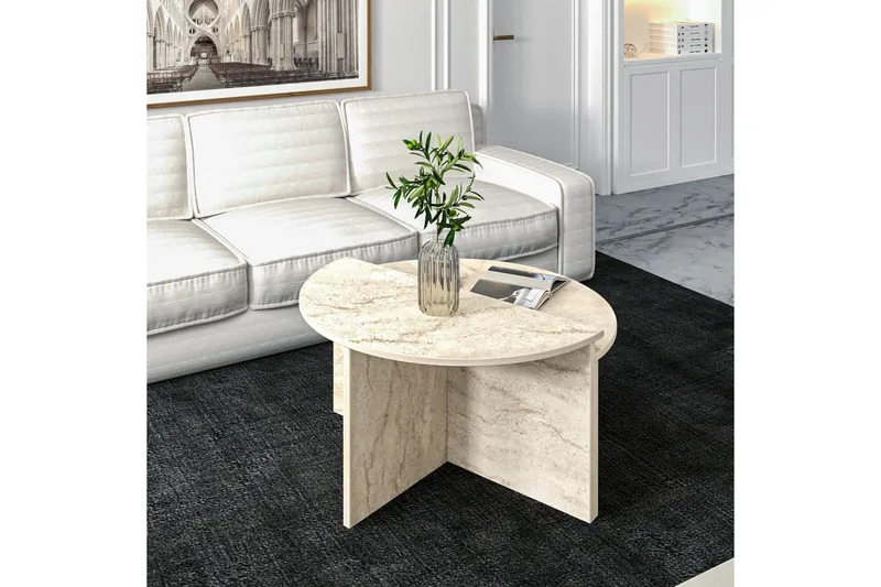 Sofabord Dolcer Travertin - Travertin - Møbler - Bord - Sofabord & salongbord