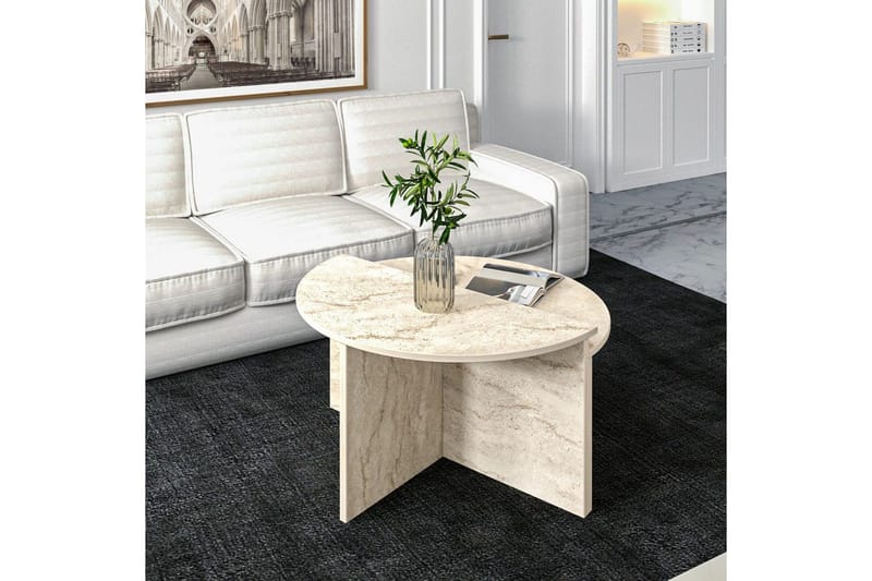 Sofabord Dolcer Travertin - Travertin - Møbler - Bord - Sofabord & salongbord
